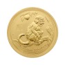 1 troy ounce gold Lunar Year of the Monkey 2016 front