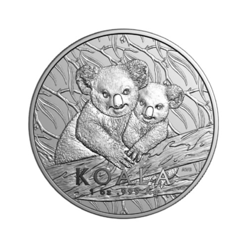 1 oz Koala 2025 zilver voorkant