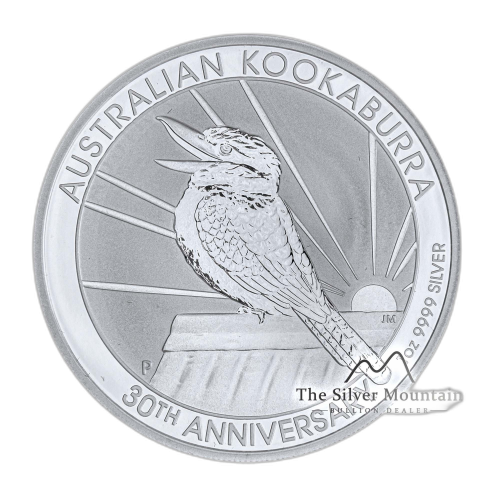 1 Troy ounce zilveren munt Kookaburra 2020 voorkant