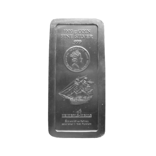 1 kilogram silver coinbar various producers front