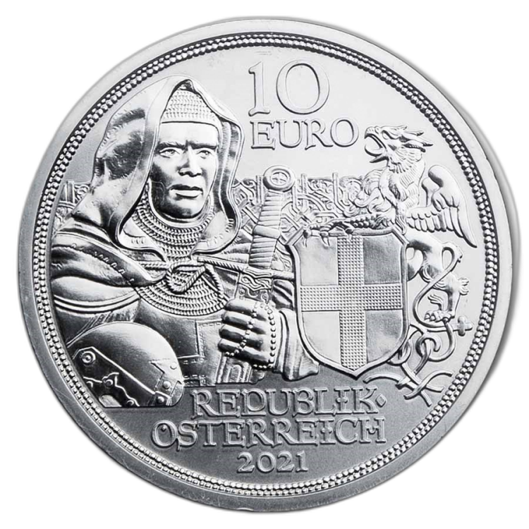 1/2 troy ounce zilveren munt Brotherhood 2021 Proof voorkant