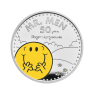 1 troy ounce zilveren munt Mr. Men little Miss-Mr. Happy 50th Anniversary 2021 voorkant