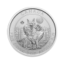 2 troy ounce zilveren munt Canadian Creatures of the North Coin - De Weerwolf - The Werewolf 2021 voorkant