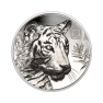 1 troy ounce silver coin Lunar tiger 2022 Proof front