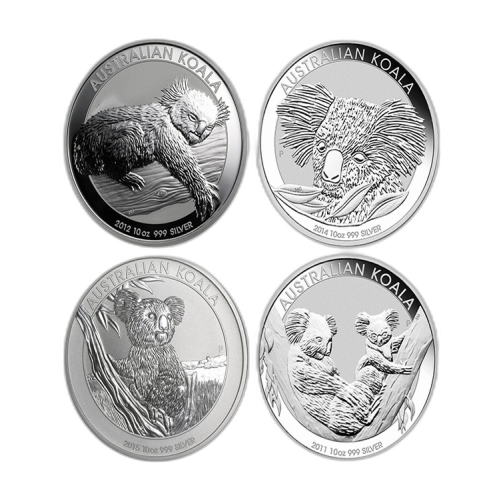 10 troy ounce zilveren munt divers front
