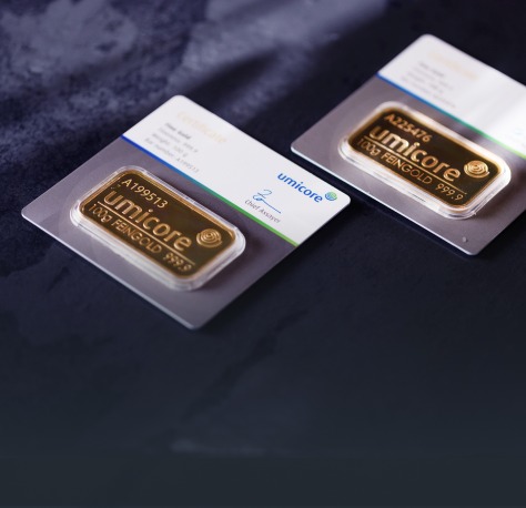 Buy Umicore goldbars