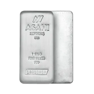 1 kilogram silver bar