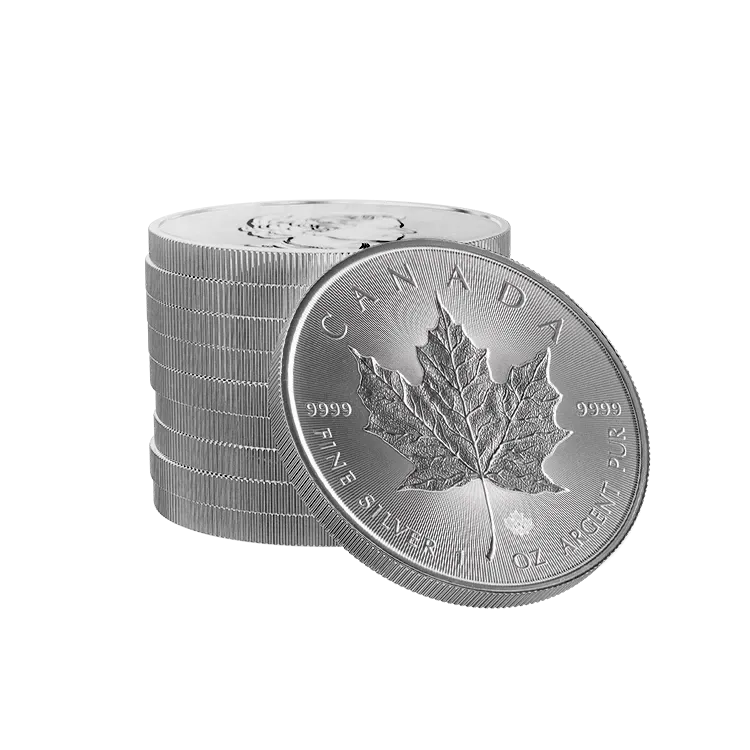 Zilveren Maple Leaf 1 troy ounce