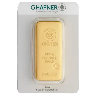 Buy C. Hafner 1 kilo gold bar