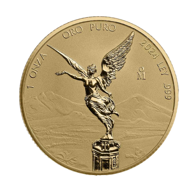 1 troy ounce gouden munt Mexican Libertad 2024 reverse proof