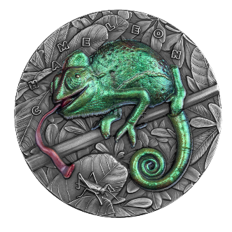 Amazing Animals Chameleon - antique finish 2021